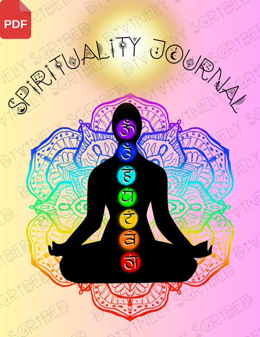 Chakra Harmony: An Enlightening Journal with Spiritual Coloring Pages
