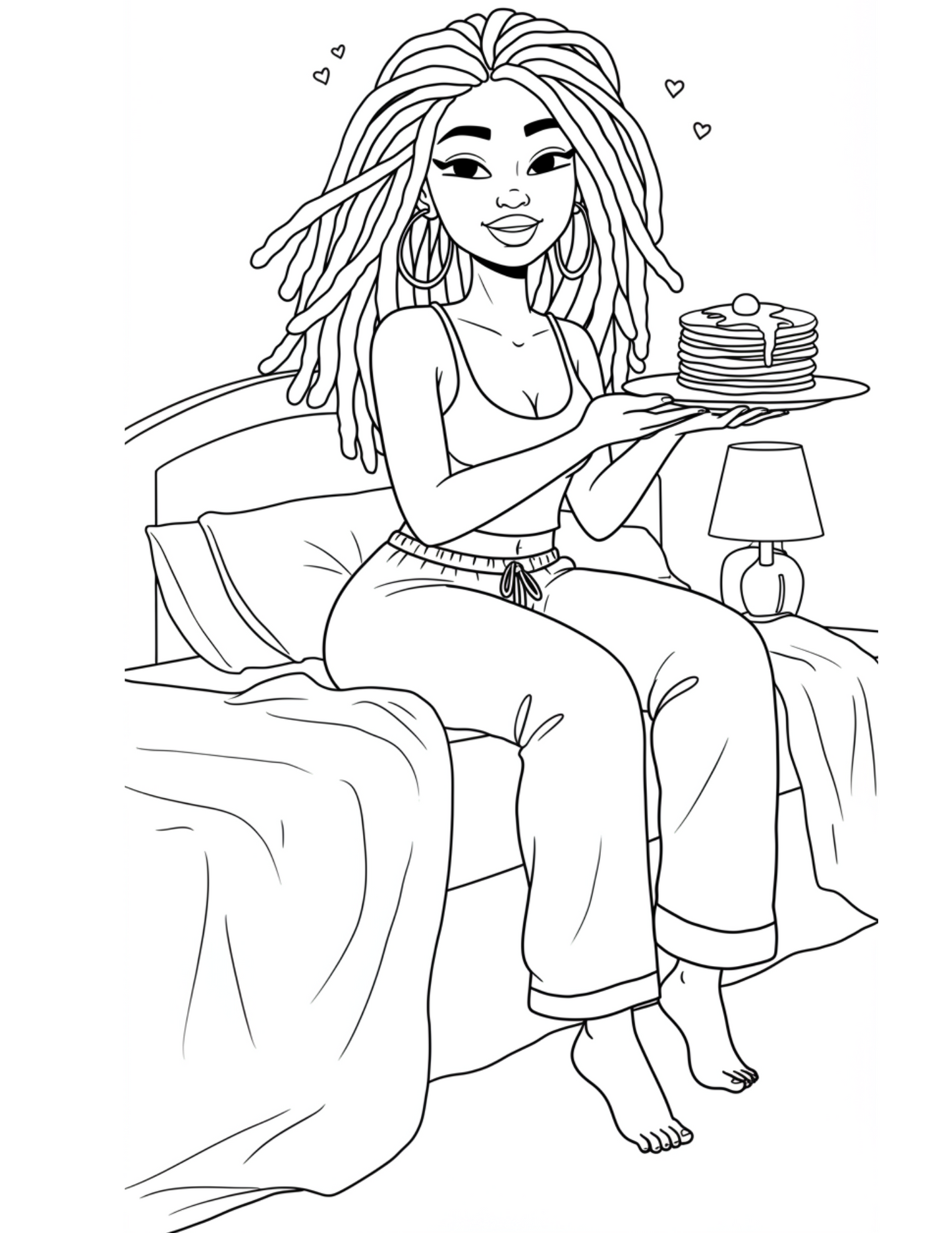 ✨Relaxed and Cozy at Home: Printable Coloring Book for Adults✨