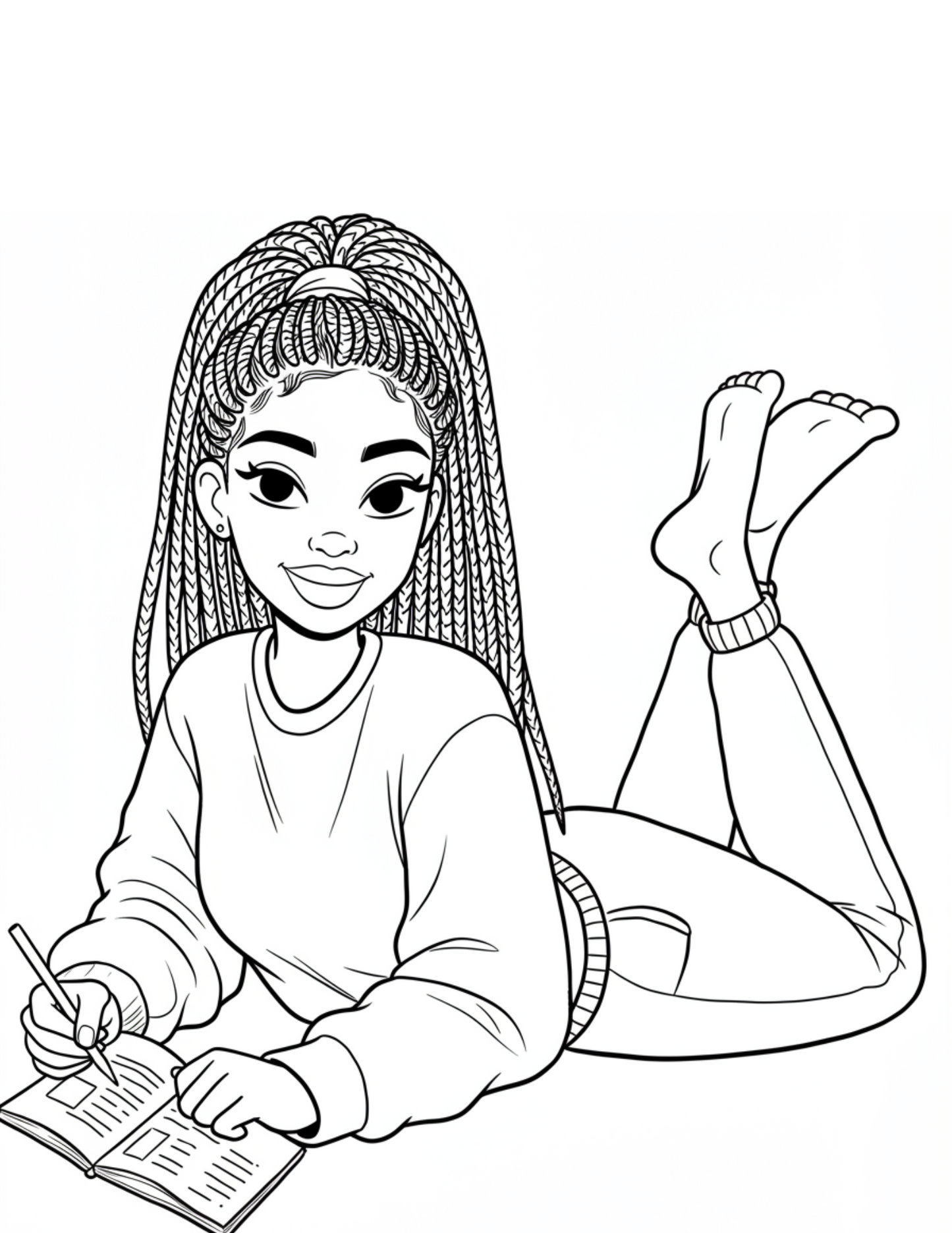 ✨Relaxed and Cozy at Home: Printable Coloring Book for Adults✨