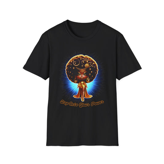 "Step Into Your Power" Unisex Softstyle T-Shirt